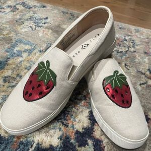 Katy Perry strawberry shoes